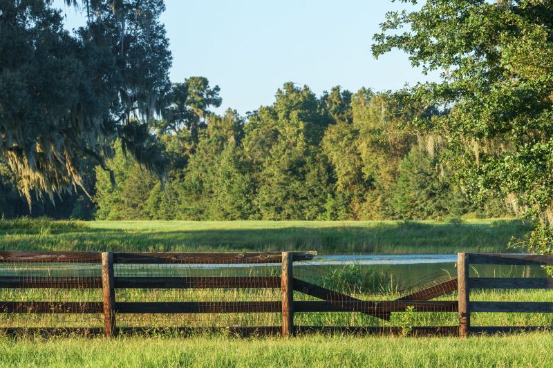 Fence Repair Near a Garden