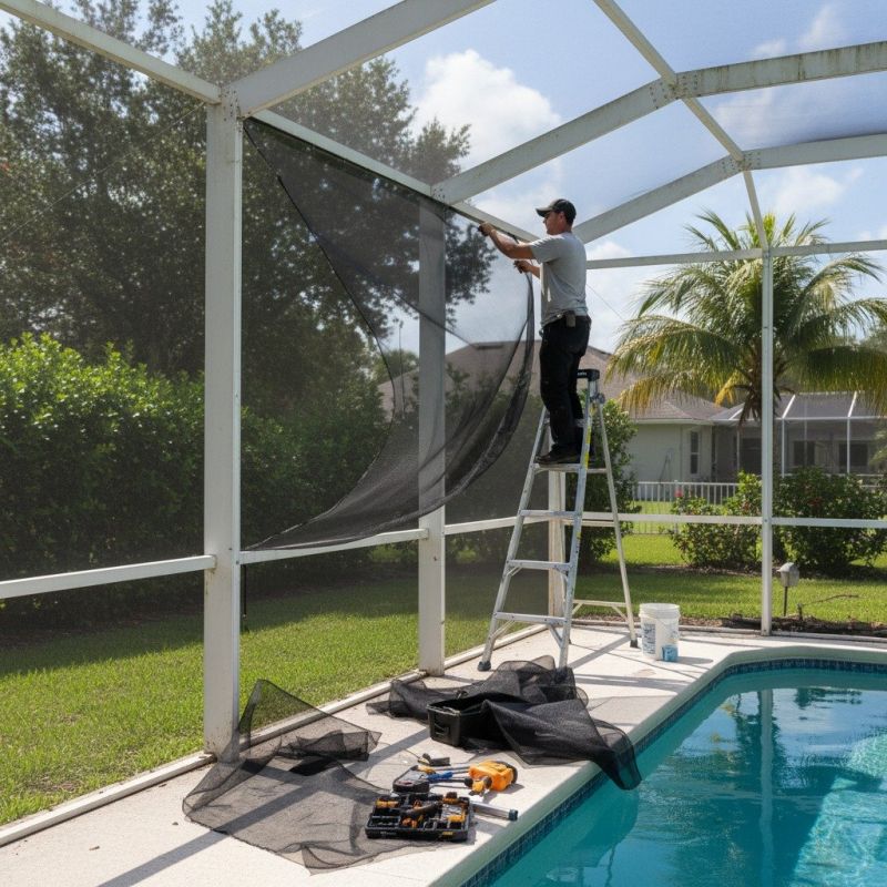 Swimming Pool Fence Service